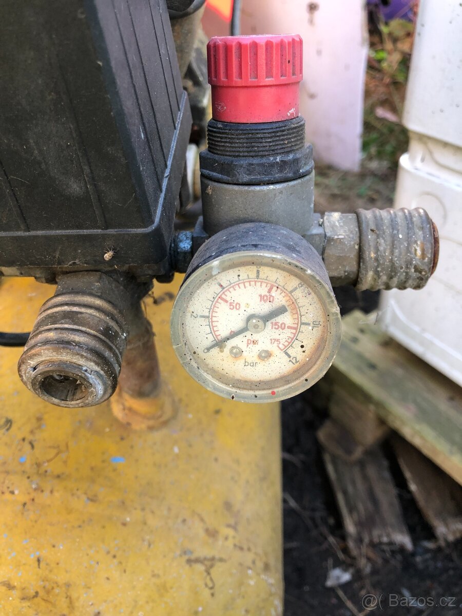 Dvoustupnový německý kompresor EDER 10bar - 4