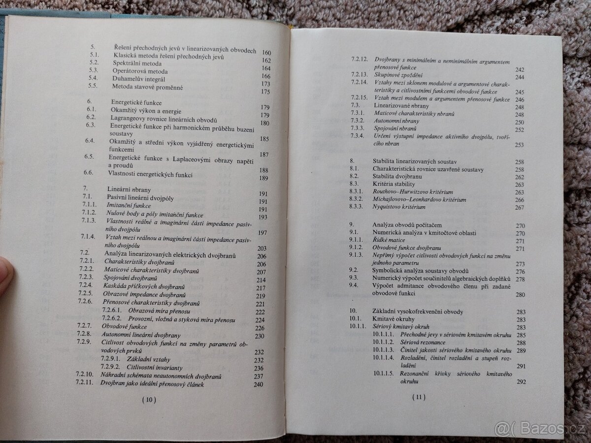 Teorie lineárních obvodů (Čajka, Kvasil, 1979) - 4