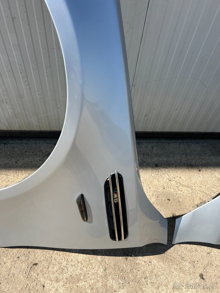 BMW 5er E60/E61 ,,M5,, přední blatníky TITANSILBER - 4