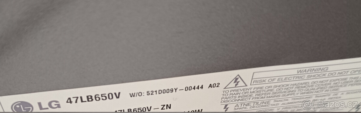 47(119cm) TV LG 47LB650V - 4