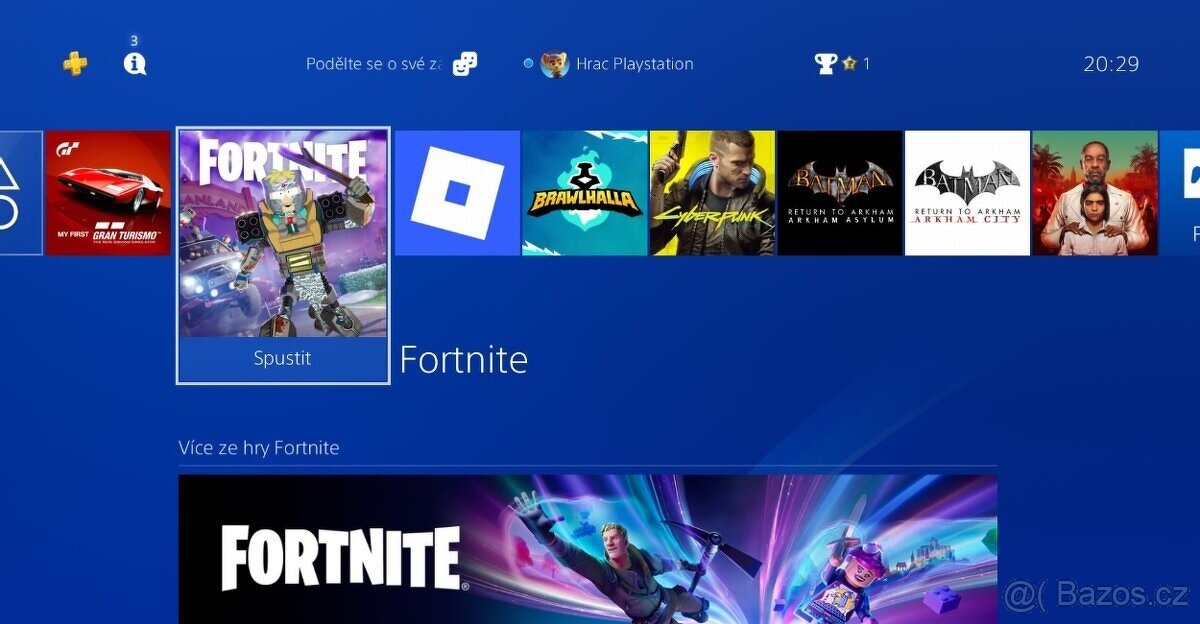 Sony PS4 PLAYSTATION 4 SLIM + 2X OVLADAC + HRY - 4