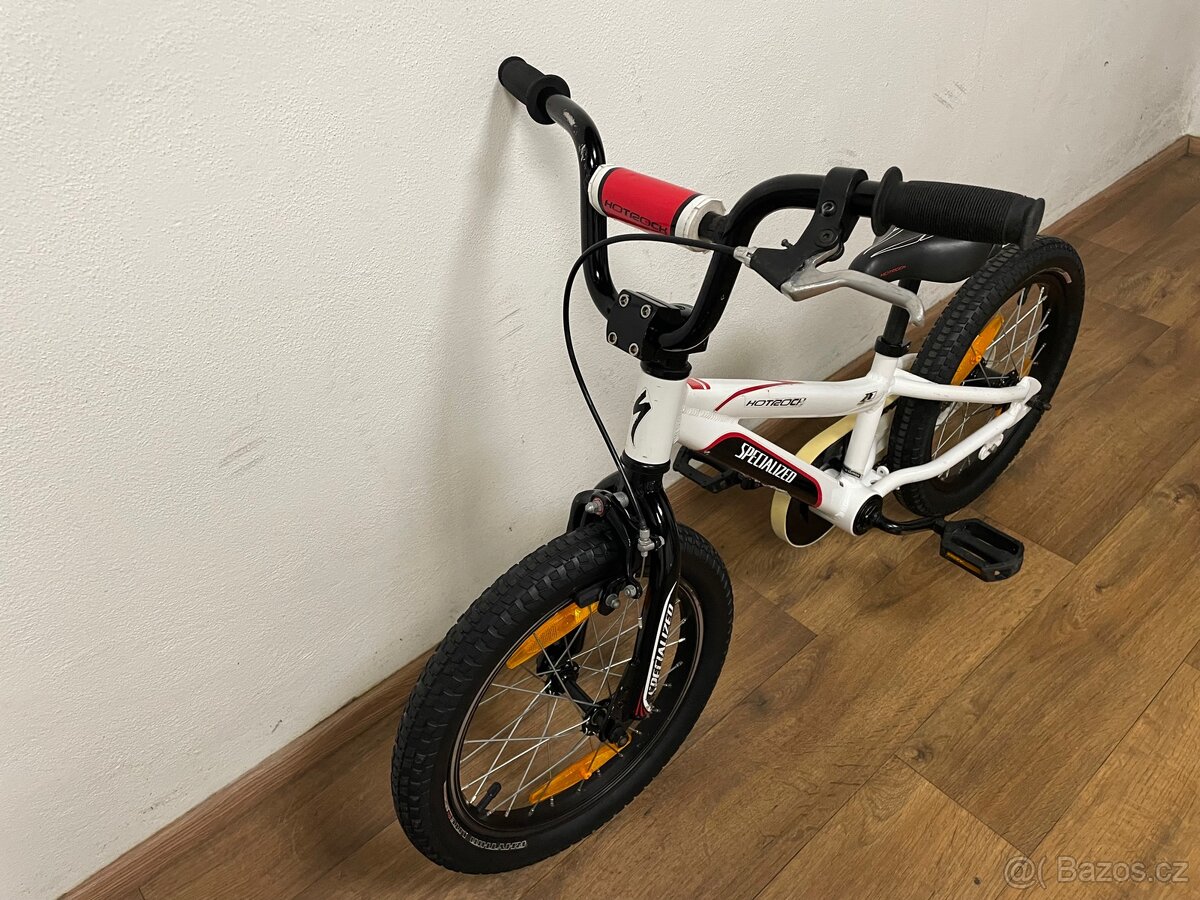 Dětské kolo Specialized Hotrock 16” bílé - 4