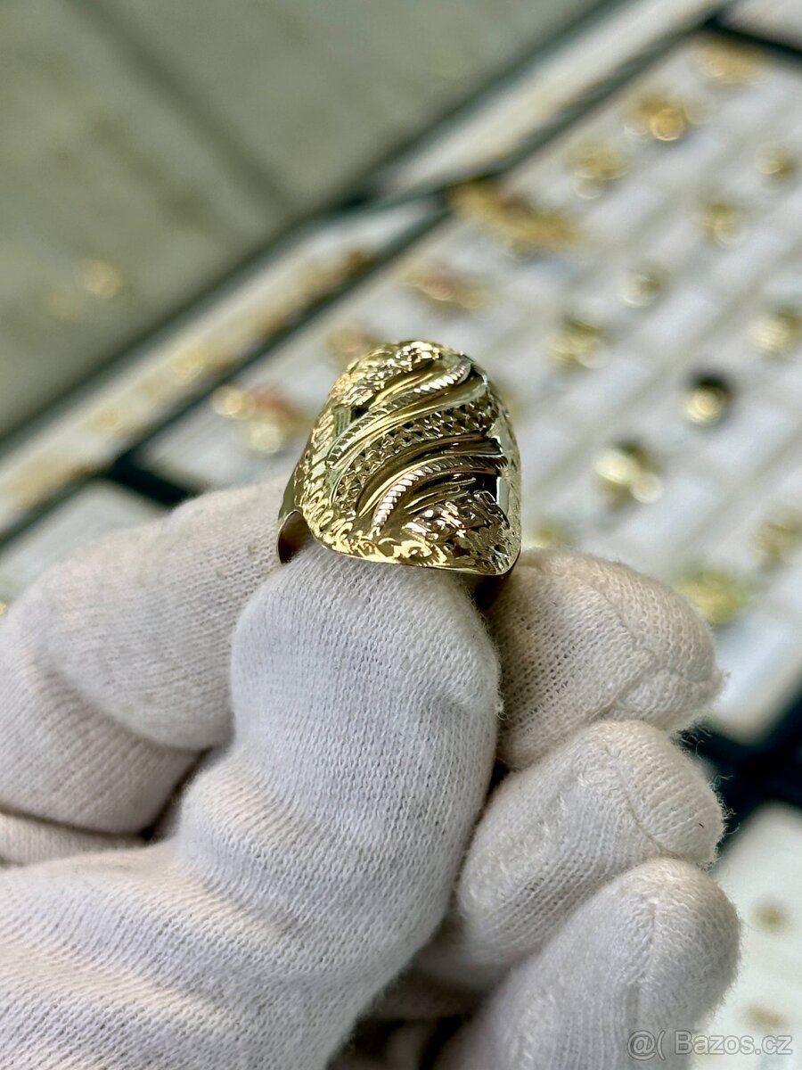 Zlatý prsten 3,72g - 4