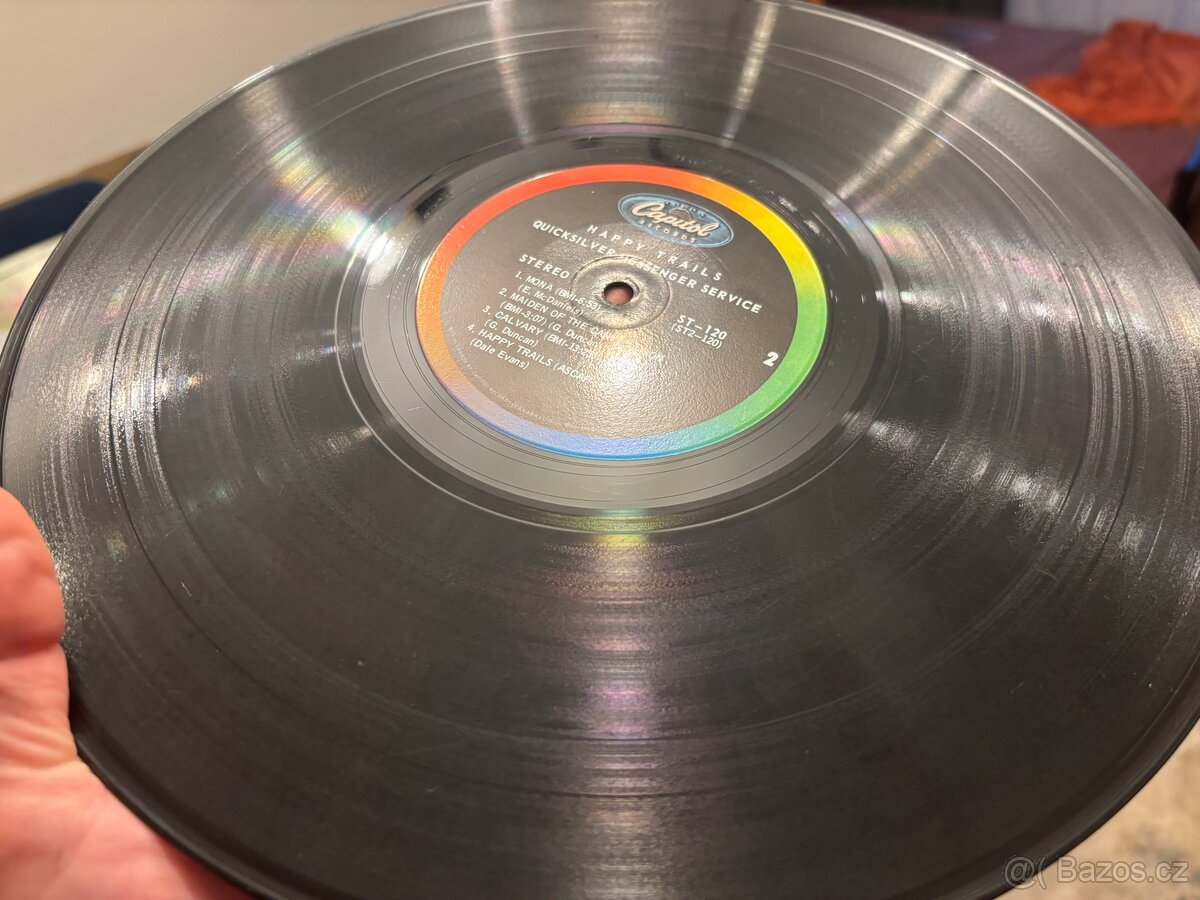 Quicksilver - Happy Trails. LP - 4