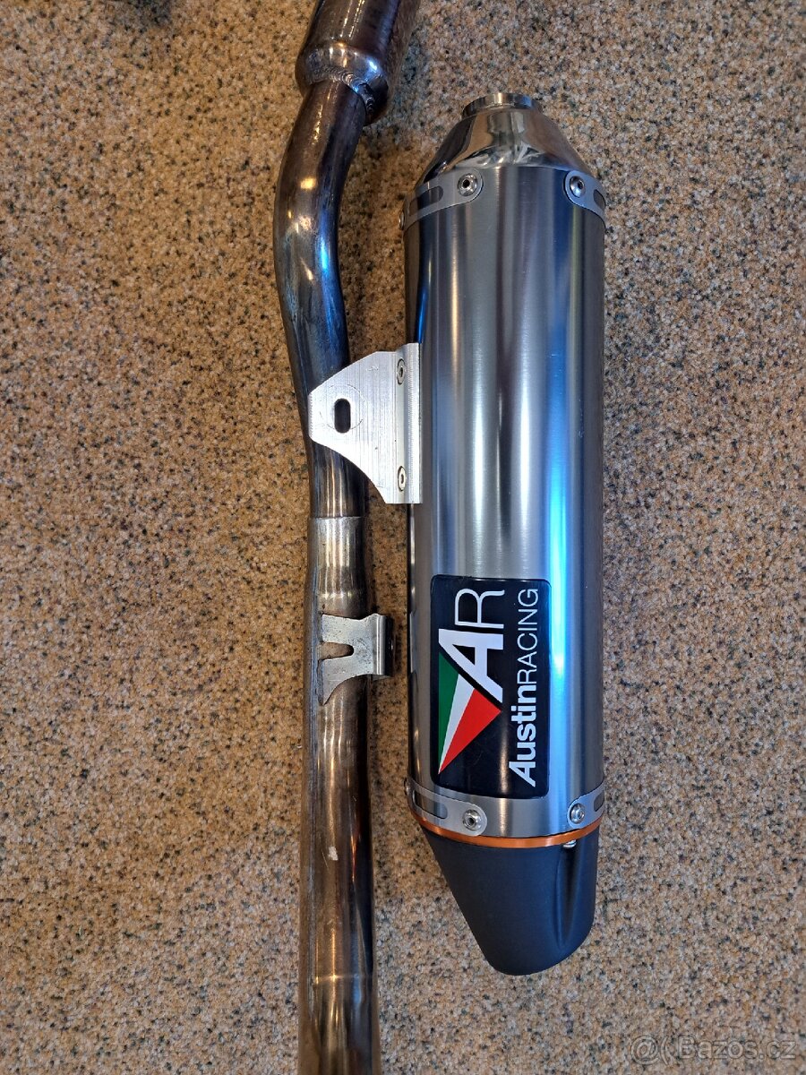 Laděný výfuk včetně svodu- Honda crf 230/crf 150