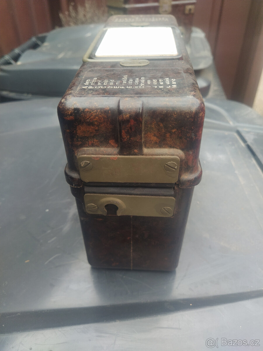 retro 2ks. vojenské polní telefony - nekompletní - 4