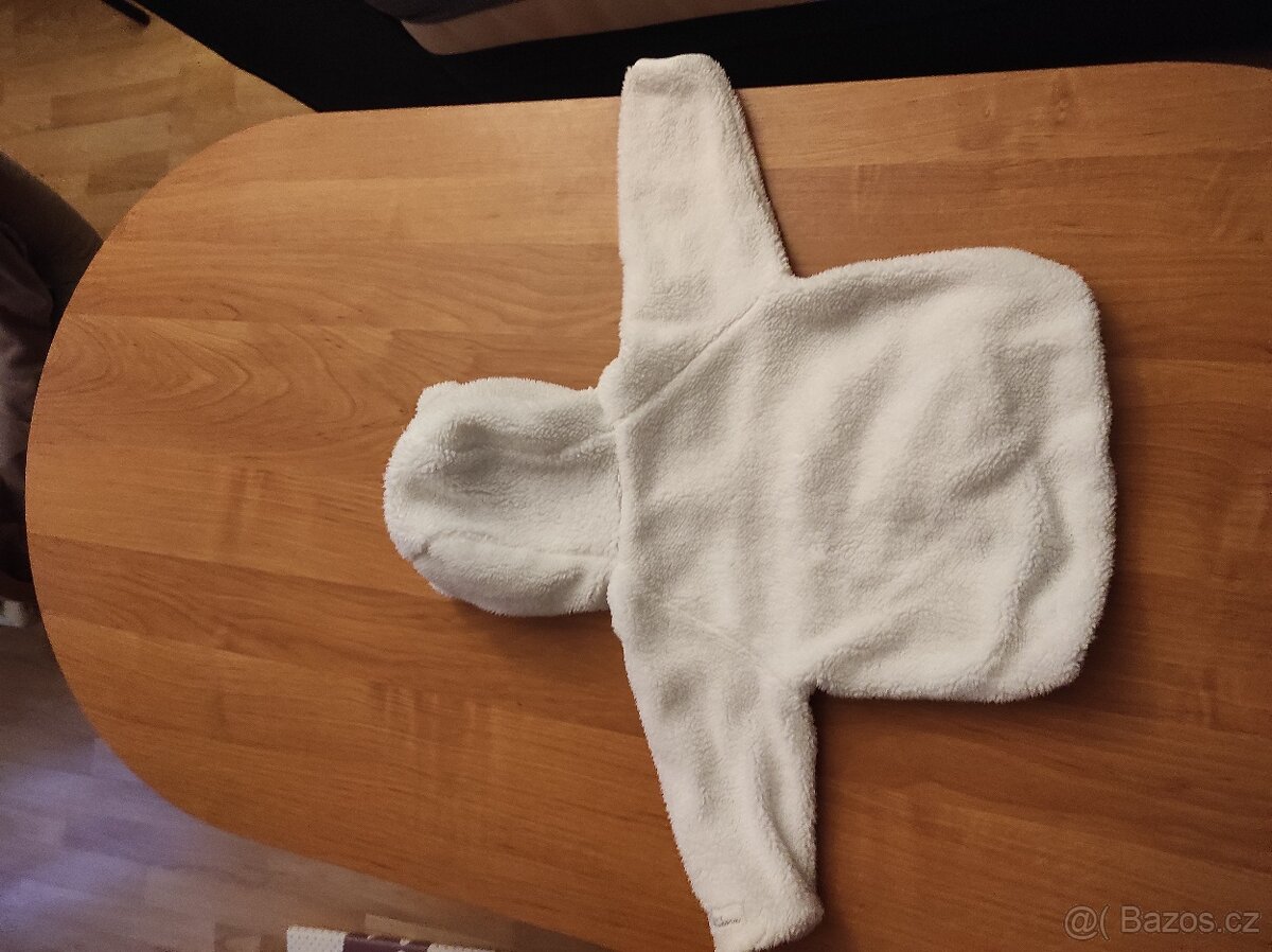 Zimní kabátek pro miminko 68+rukavičky - 4