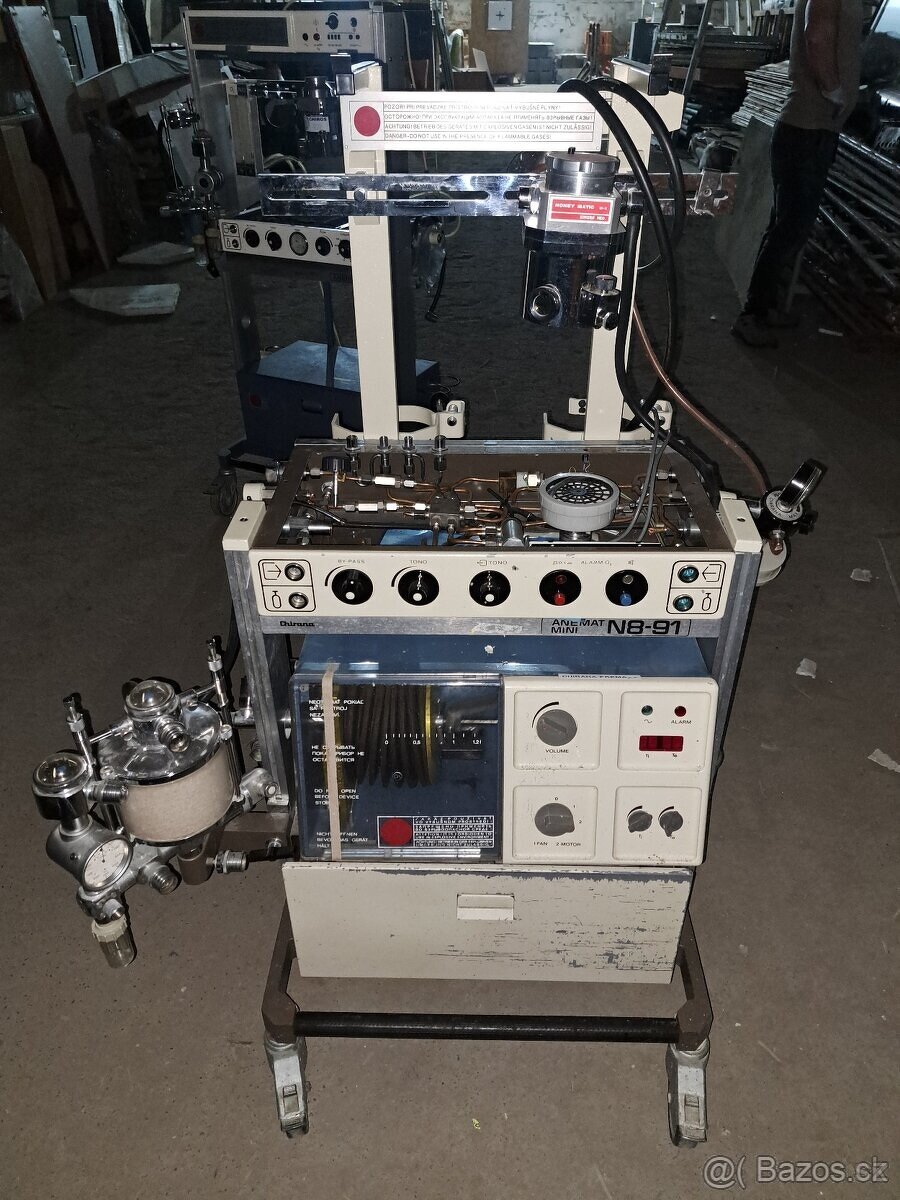 Anesteziologický prístroj Anestar N,Anemat 91,Anemat N8 - 4