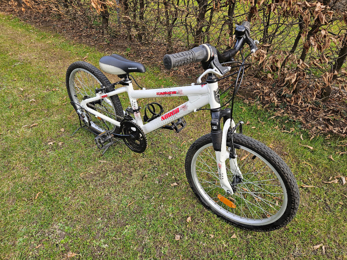 Rychlejší 20" dětské horské hliníkové kolo NORCO, rám 11" - 4