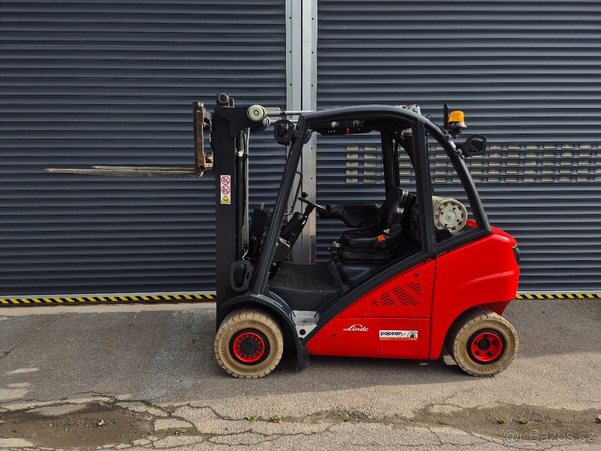 Vysokozdvižný vozík Linde 2.5t LPG ZÁRUKA 6 MĚSÍCŮ - 4