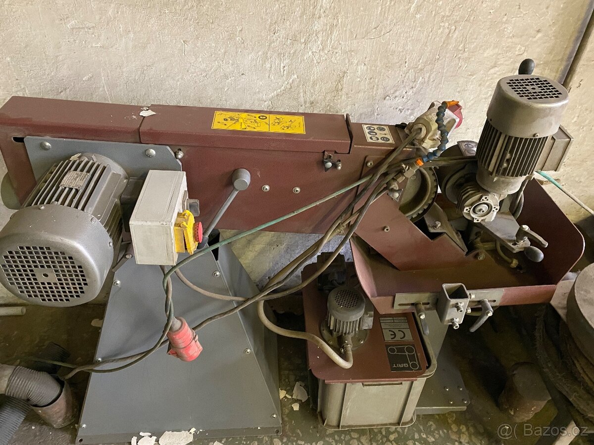 PRŮMYSLOVÁ PÁSOVÁ BRUSKA GRIT -400 V funkční - 4