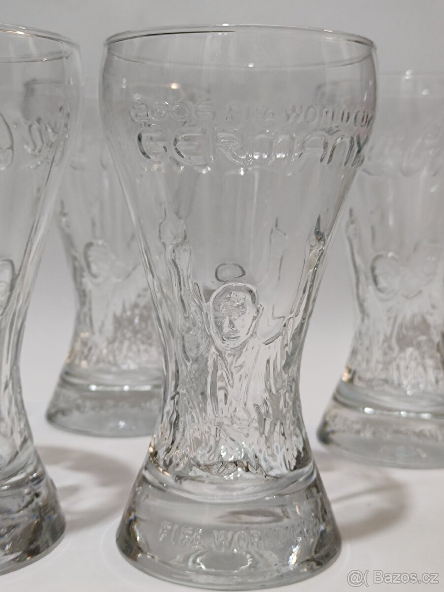 Coca Cola, fotbalové sklenice 2006, 100.-/ks, pošta 69.- - 4