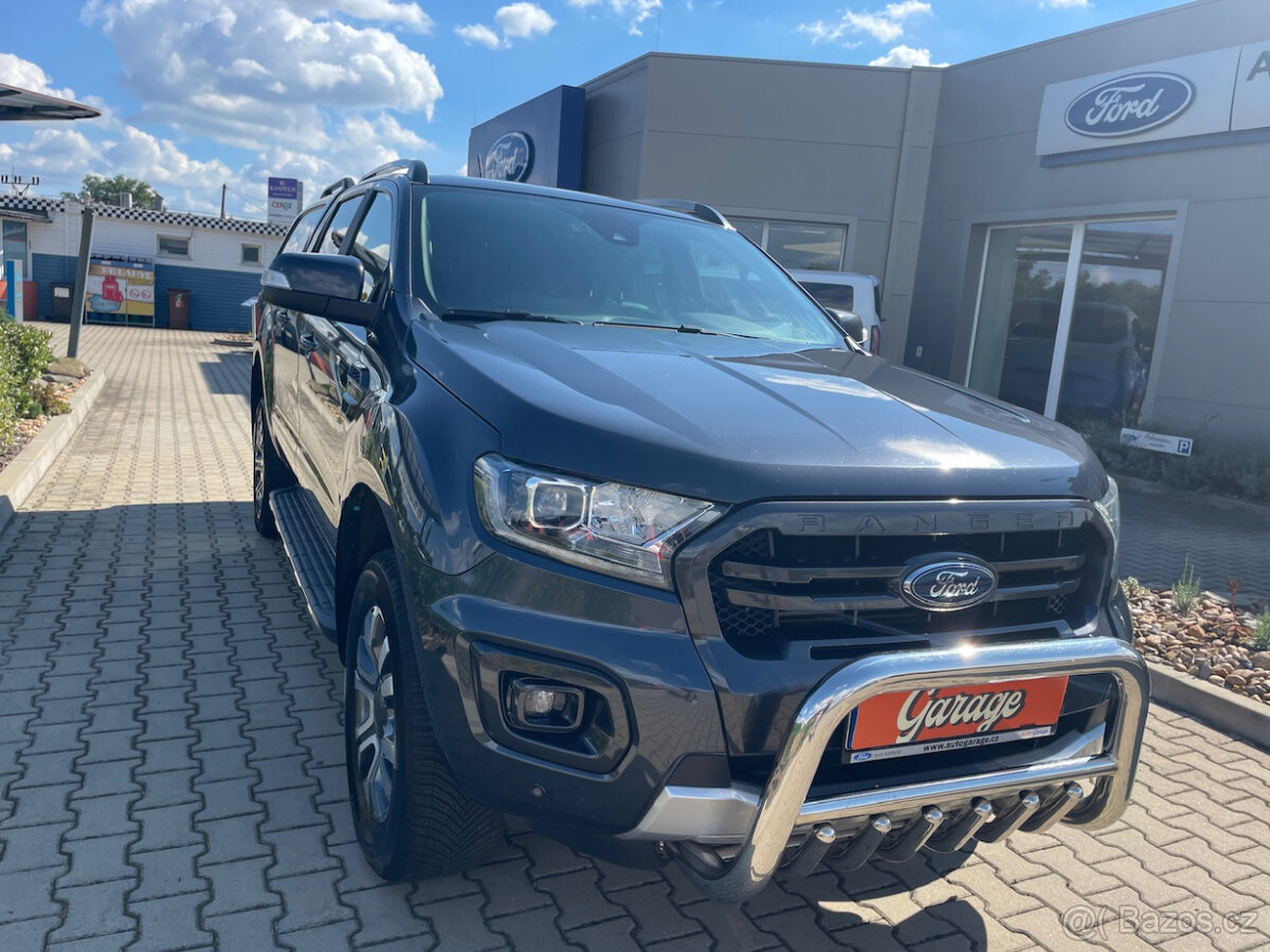 Ford Ranger 2.0 EcoBlue WildTrak ČR 1.majitel - 4