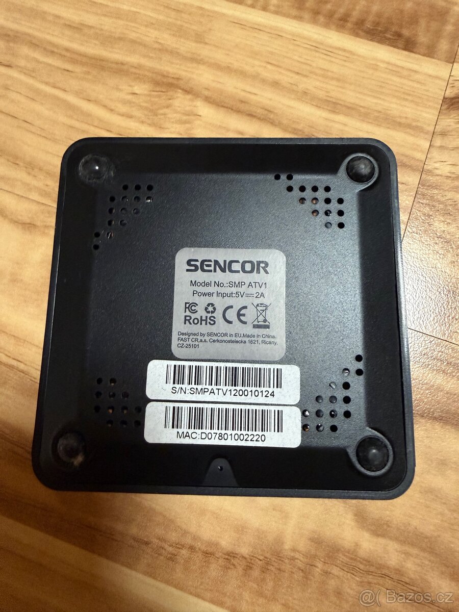 Sencor Android TV Box – model SMP ATV1 - 4