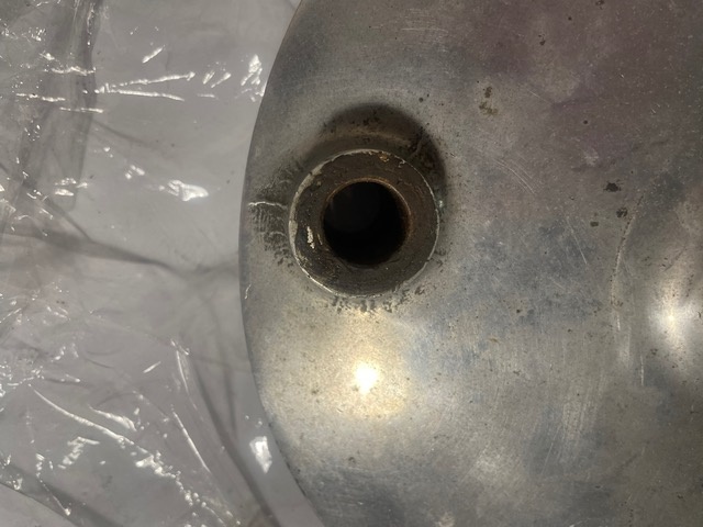 NORTON ES 2 Brzdový štít přední kolo - 4