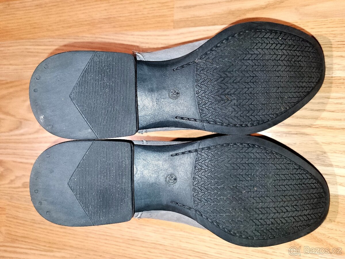 Kožená kotníková obuv 40 - 4