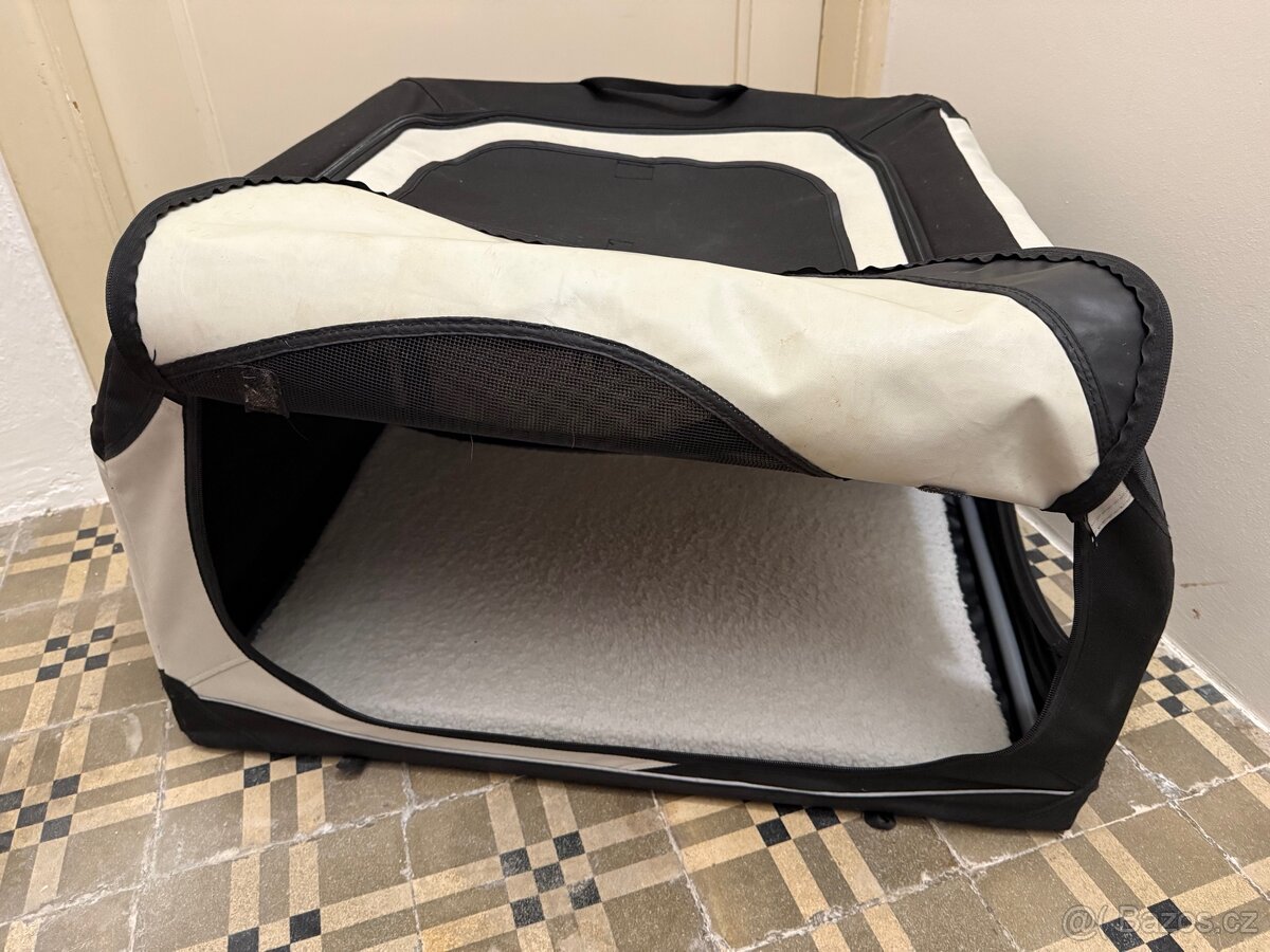 Skládací box, bouda pro psa, vel. 76x51 - 4