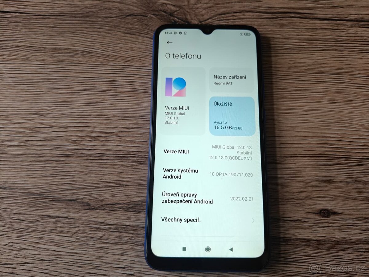 Xiaomi Redmi 9AT modrá- 6.53\"IPS/ 32GB/2,5GB/ Octa core - 4