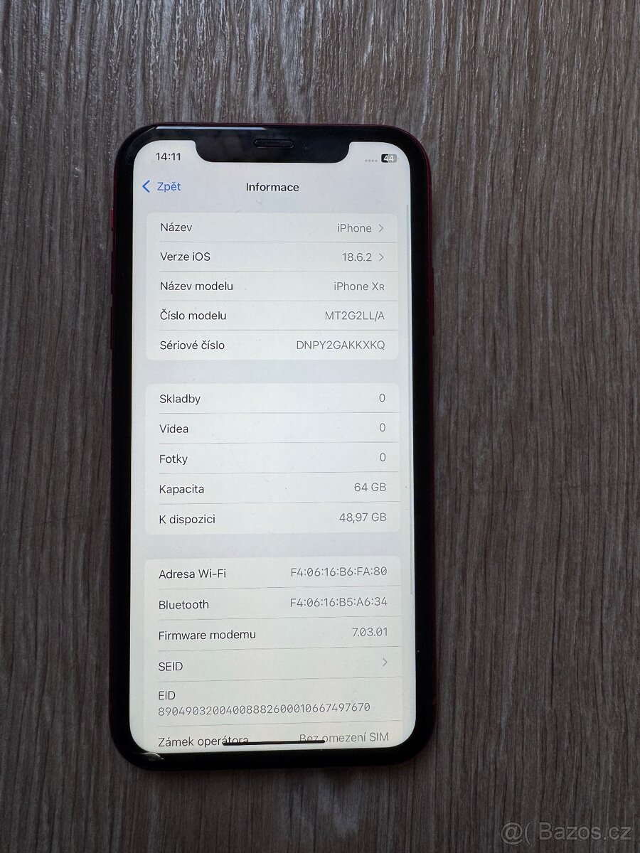 Apple iPhone Xr 64GB Červený - 4