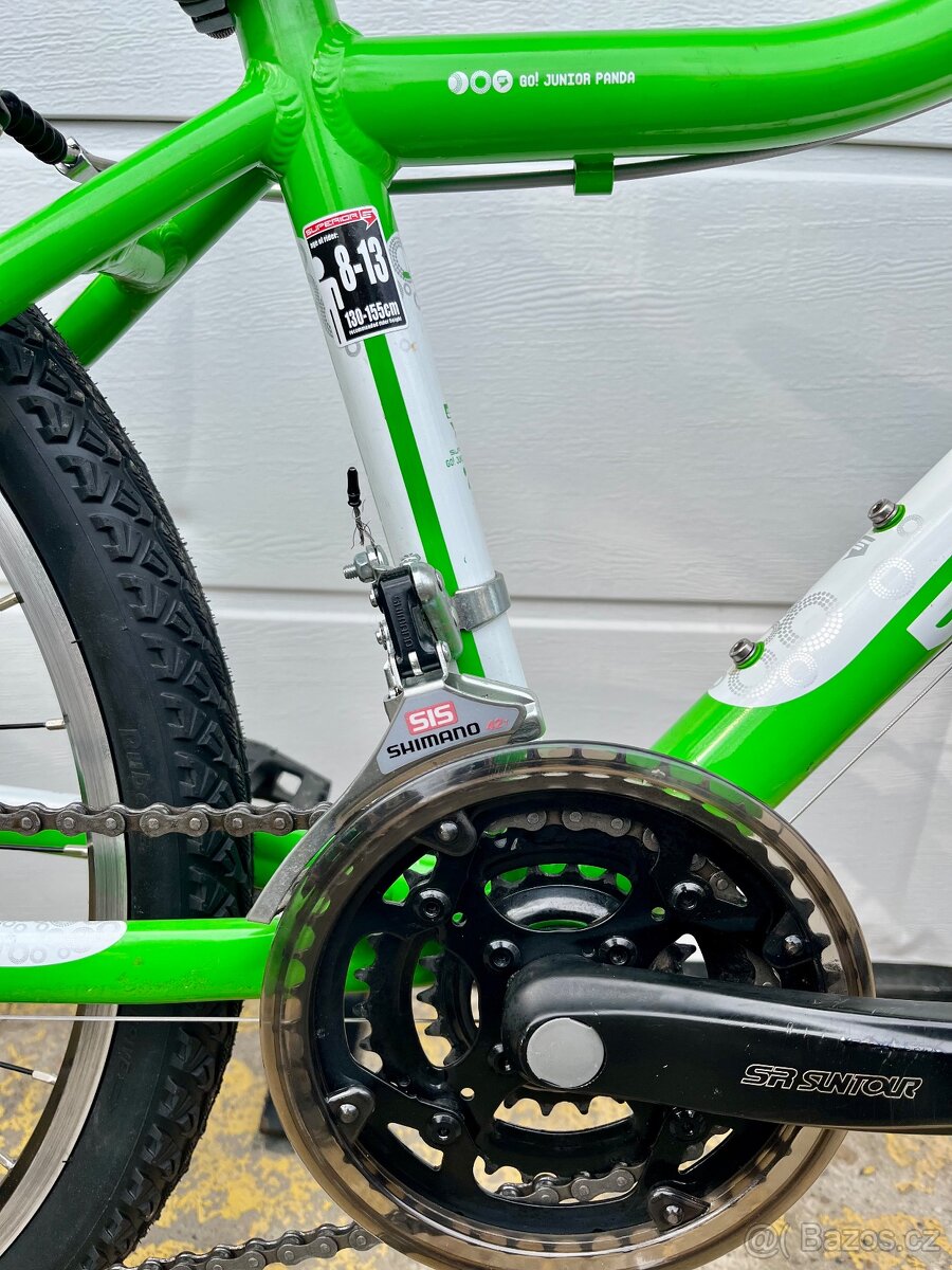 Dětské kolo SUPERIOR Panda 24 zelené - 4