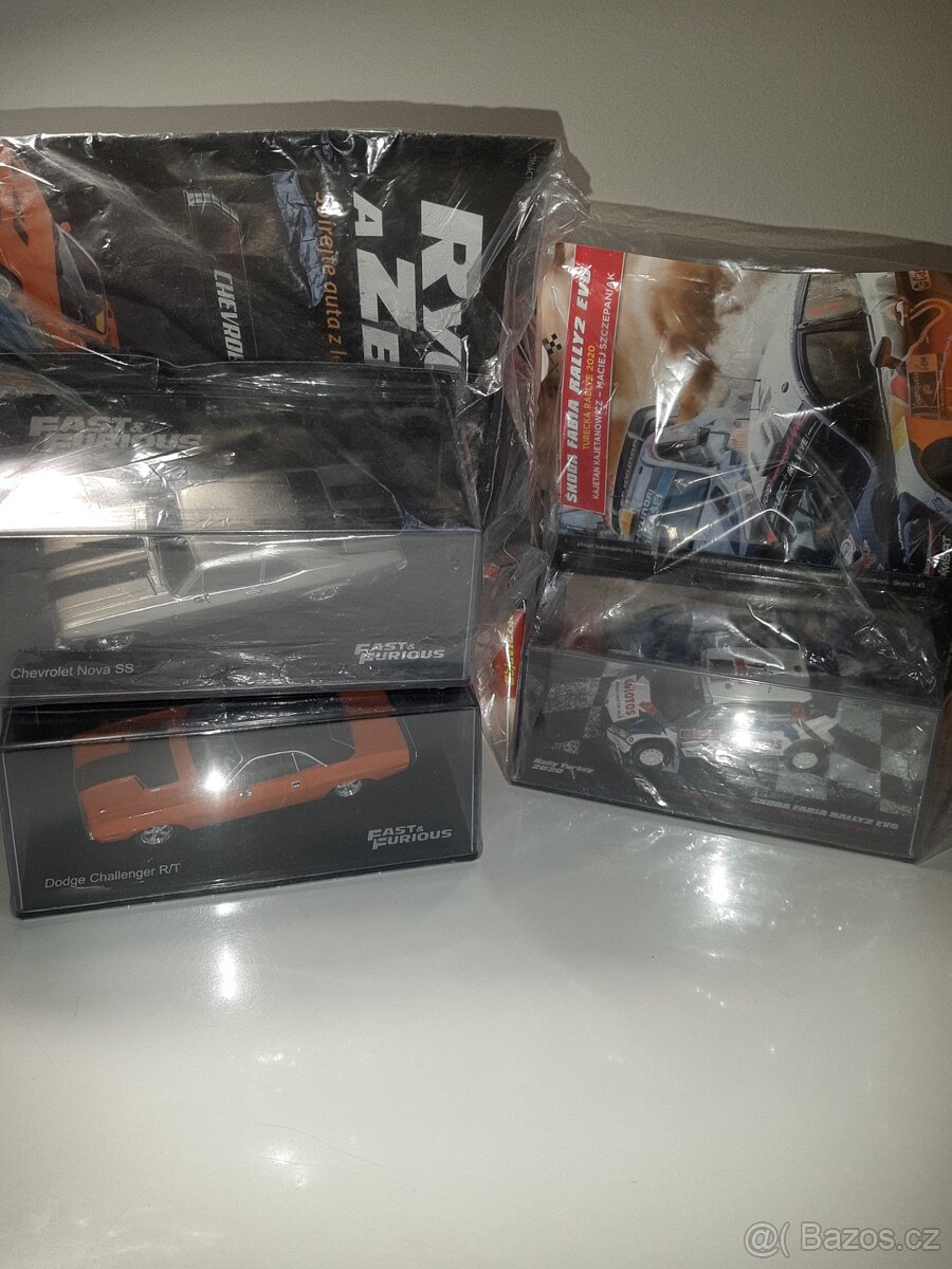 CEVROLET NOVA SS, DODGE Challenger R/T, ŠKODA FABIA RALLY2 E - 4