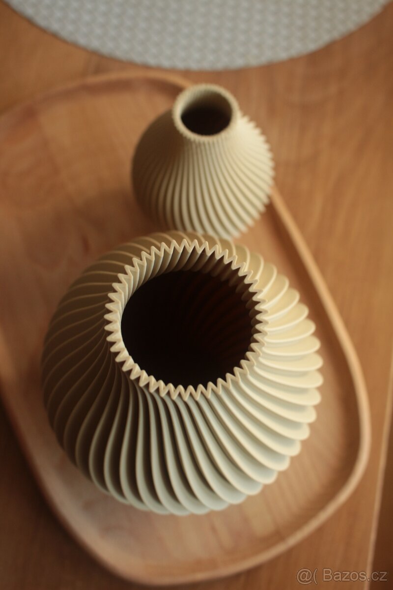 🌿 Moderní 3D tištěná váza - 4