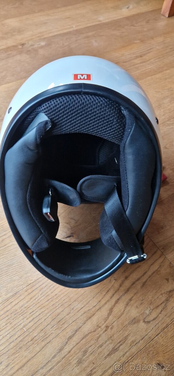 Přilba OMP bílá, velikost M, 57-58 cm - 4