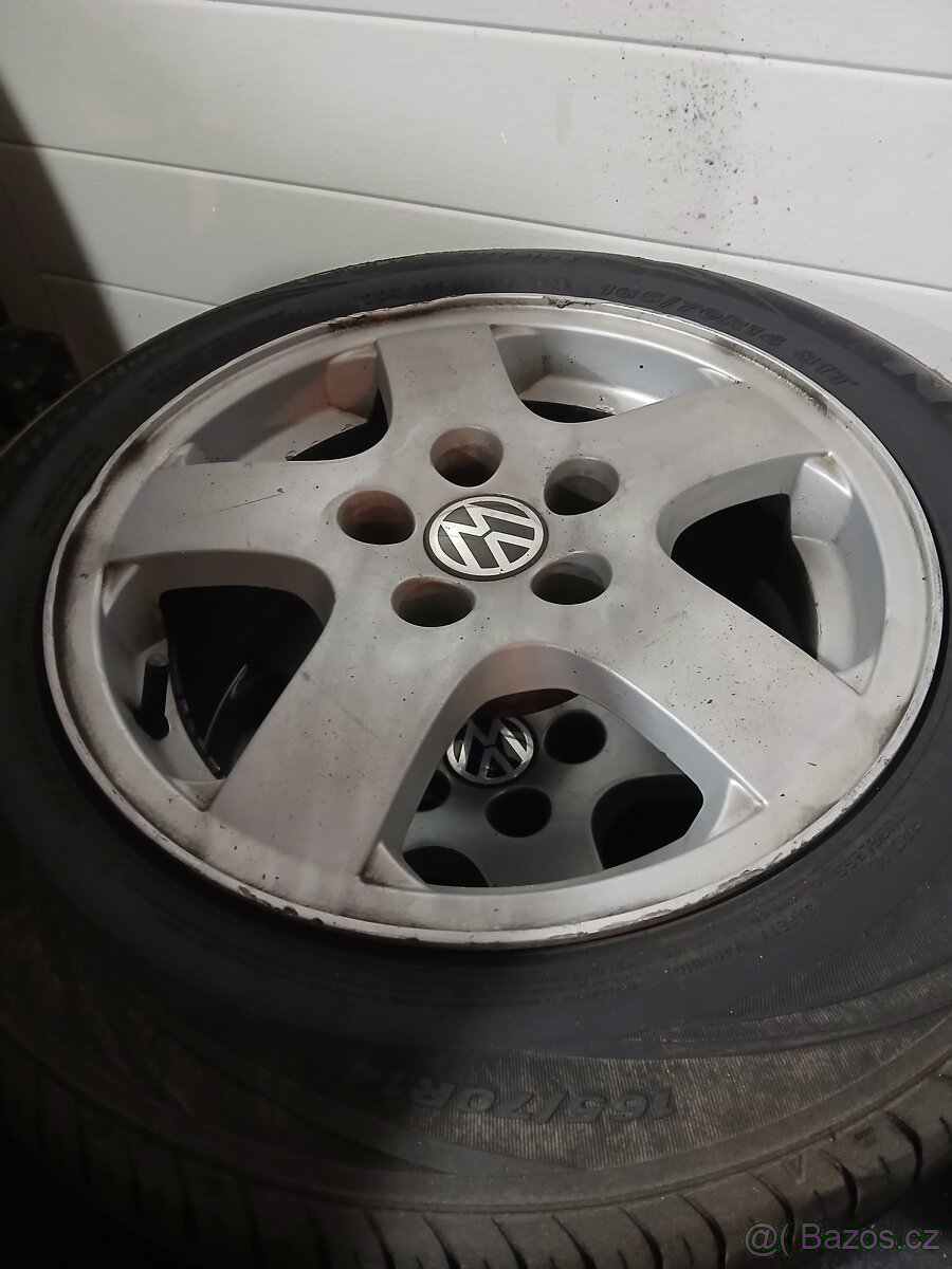 SADA LETNÍCH KOL 5X100 VOLKSWAGEN - 4