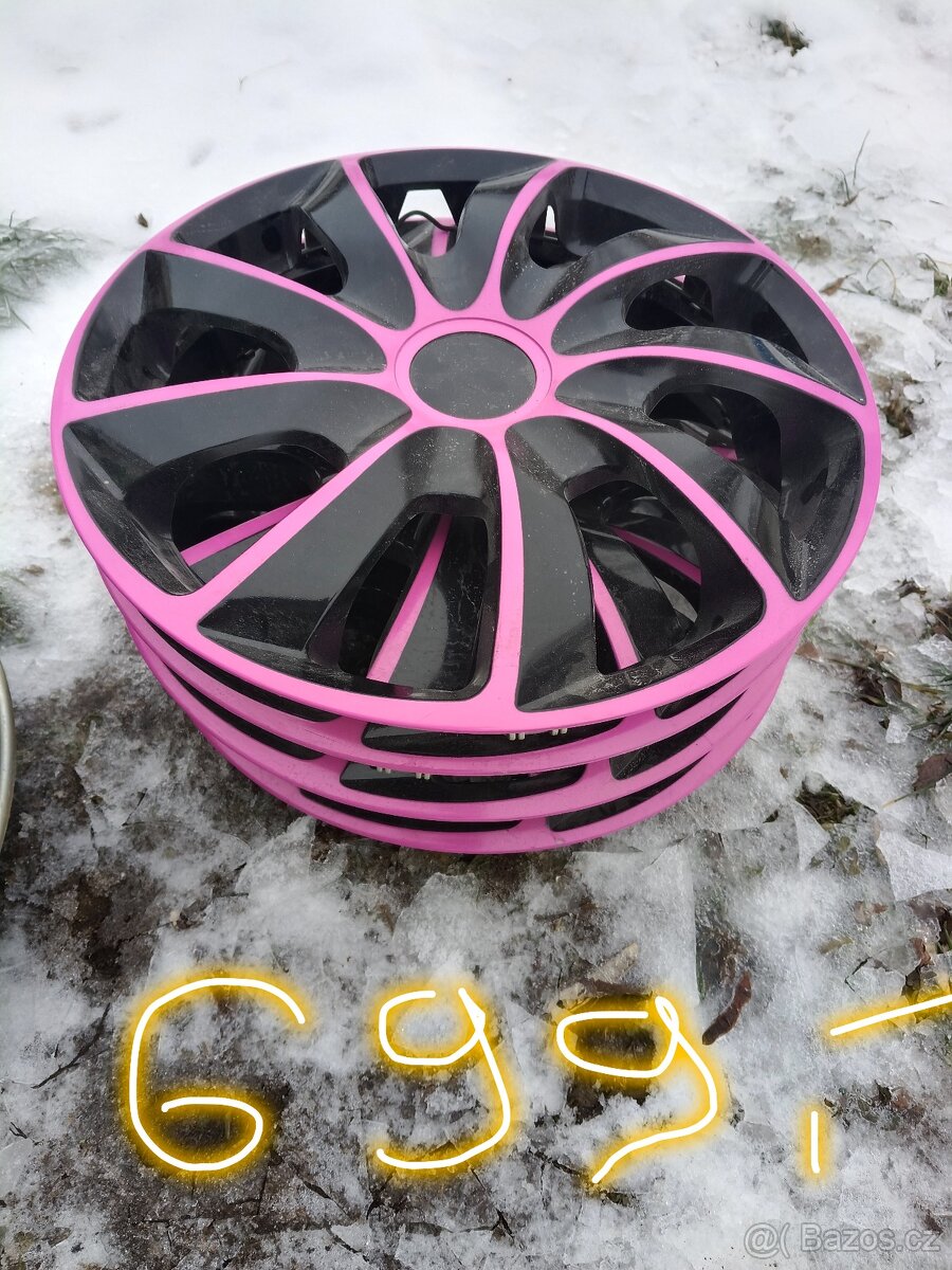 Poklice kryty kol 13" mix - 4