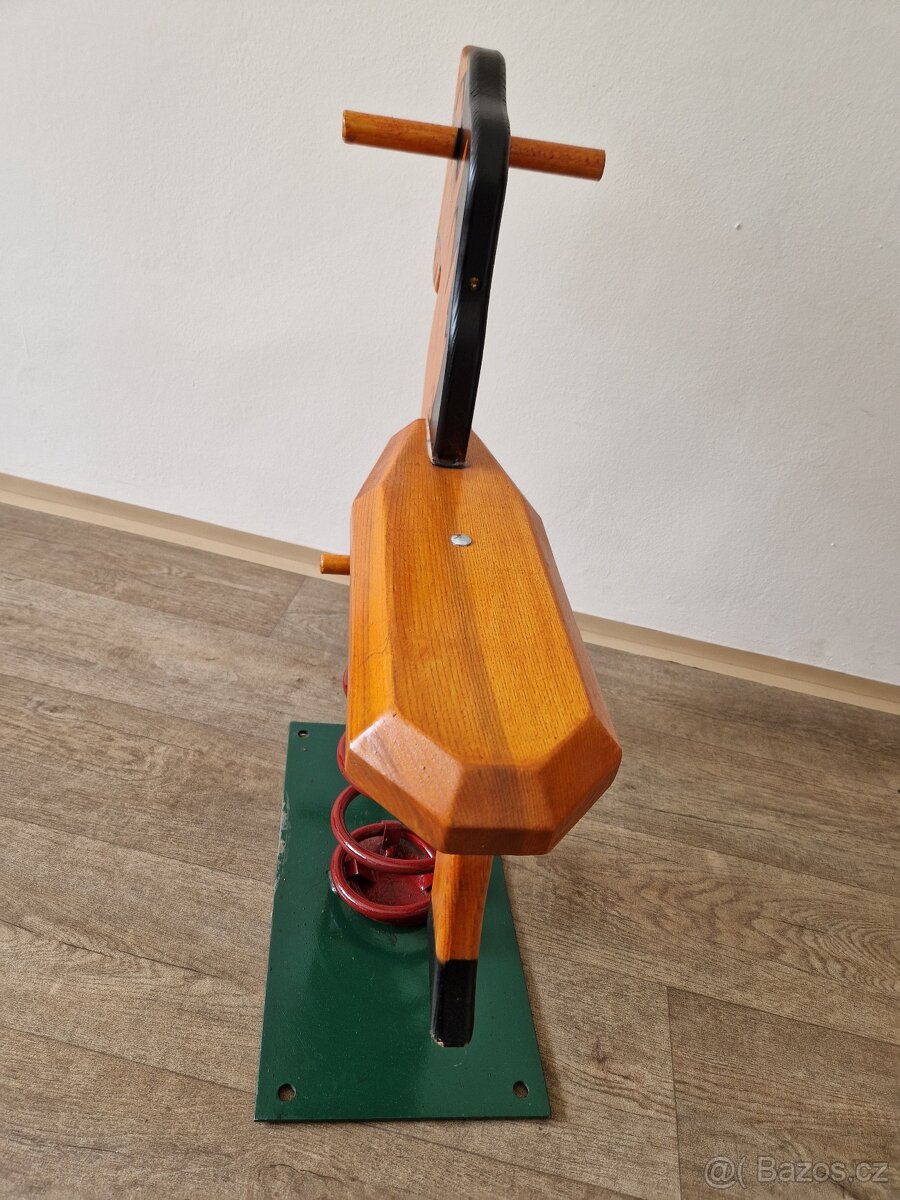 Pružinová houpačka na zahradu - kůň - 4