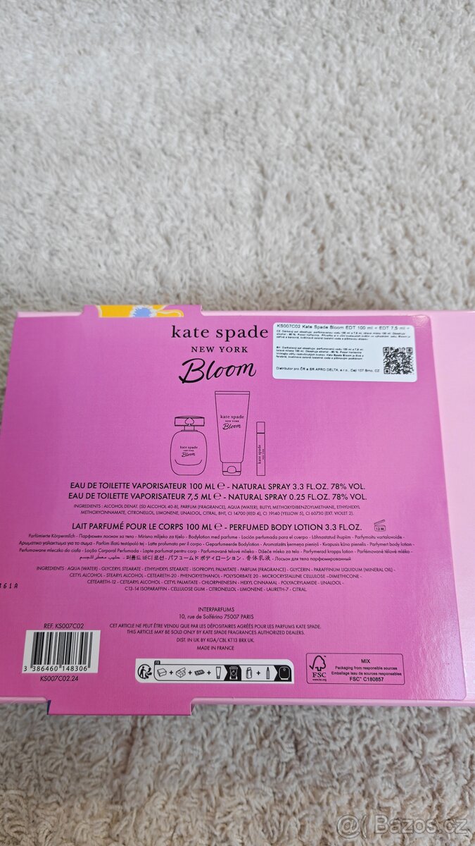 Kate Spade New York Bloom, dárkový set. - 4