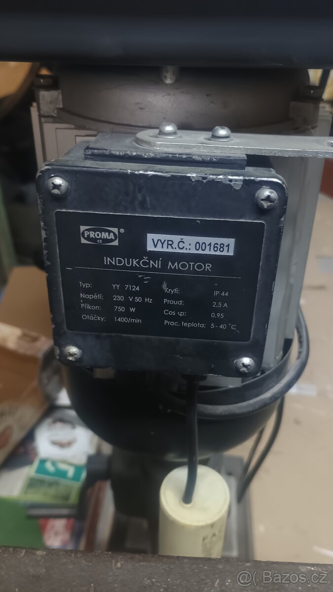 Sloupová vrtačka Proma E 1516B a podstavec - 4