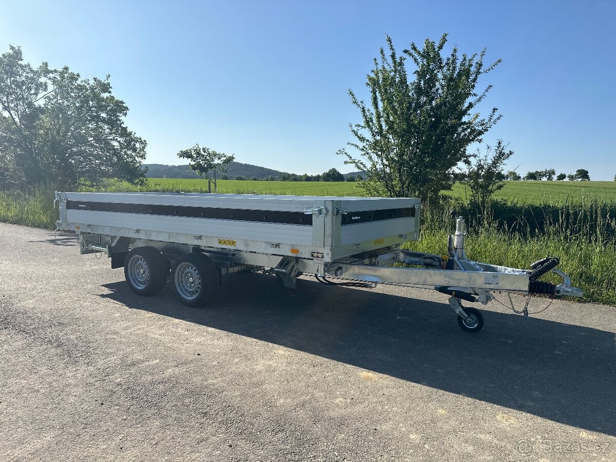 Přívěsný vozík sklopný 375x180cm 3500kg - 4