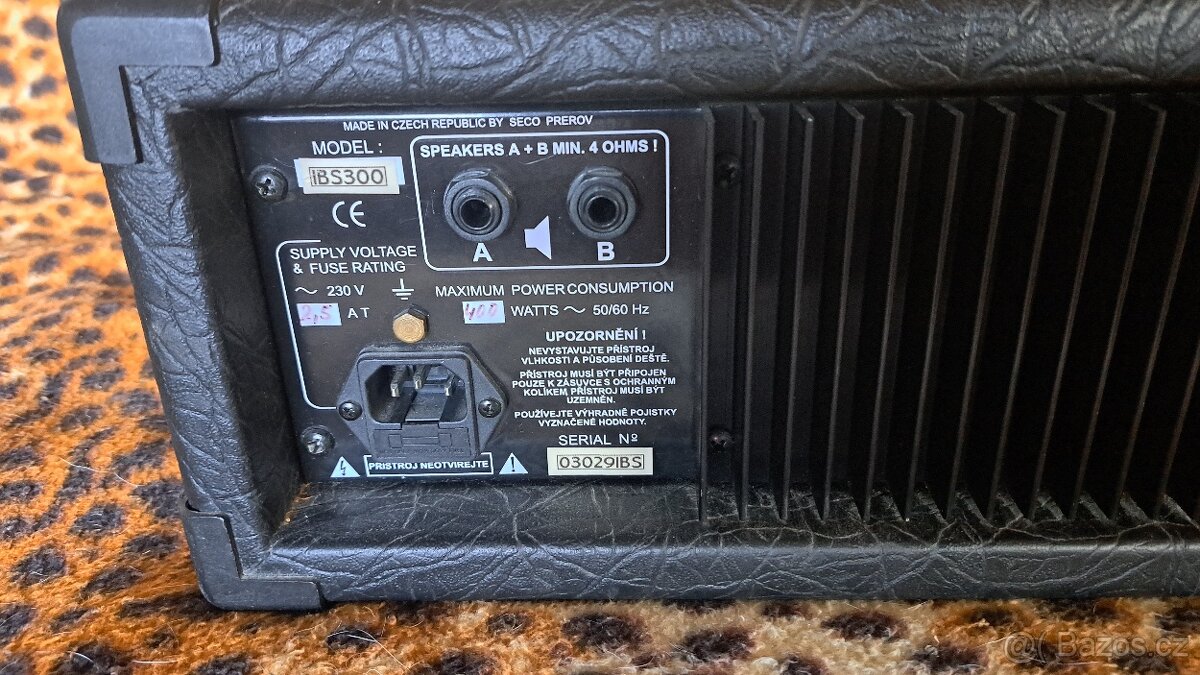 Basový aparát Kevin IPS300, 300W do 4 ohm - 4