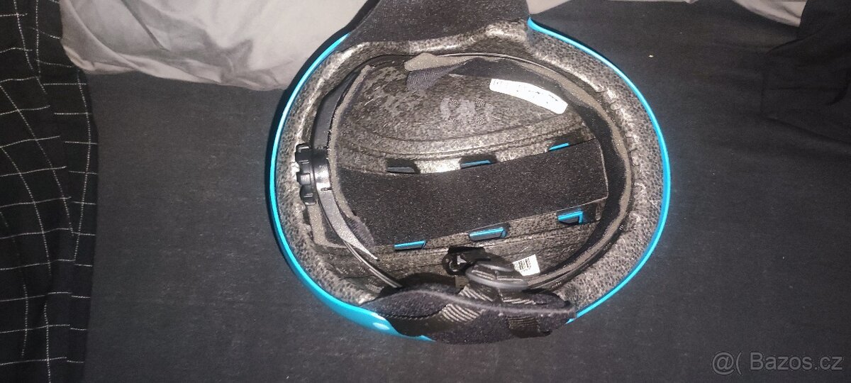 Dětská modrá helma 53-56cm - 4