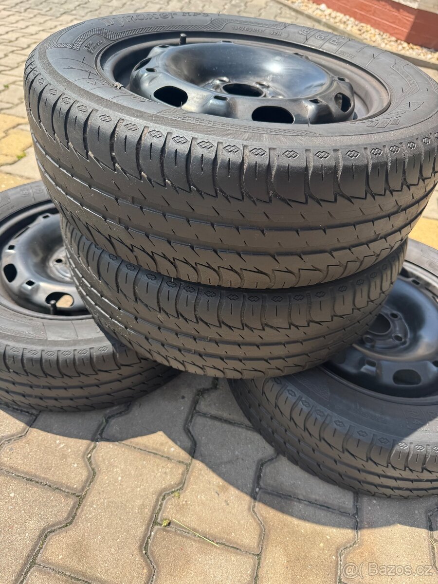 Plechová letní kola 15” Škoda - 4