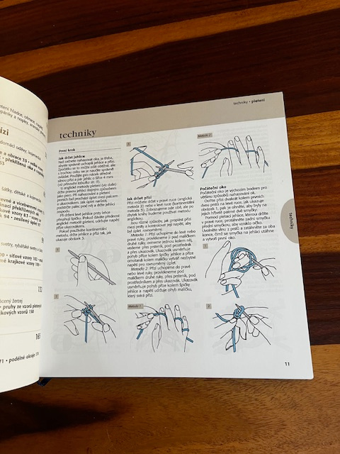 Kniha Pletení a háčkování 1000 vzorů - 4