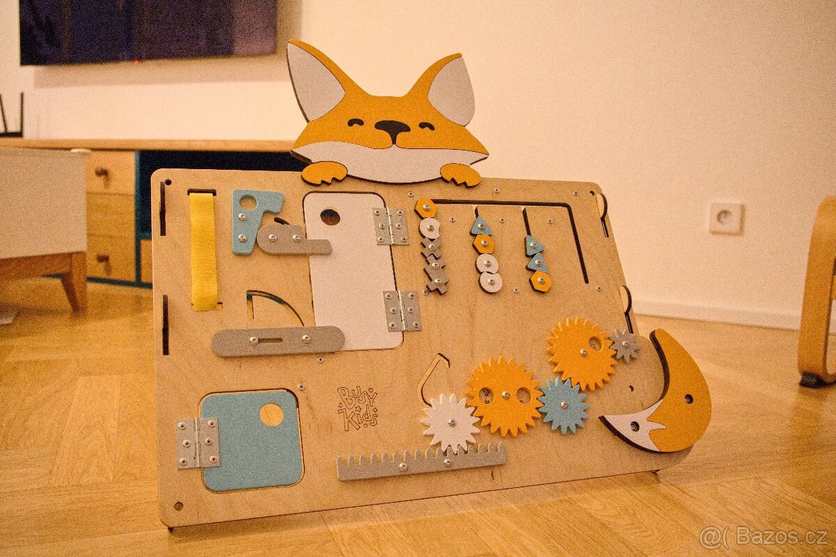 Activity board BusyKids - liška - 4