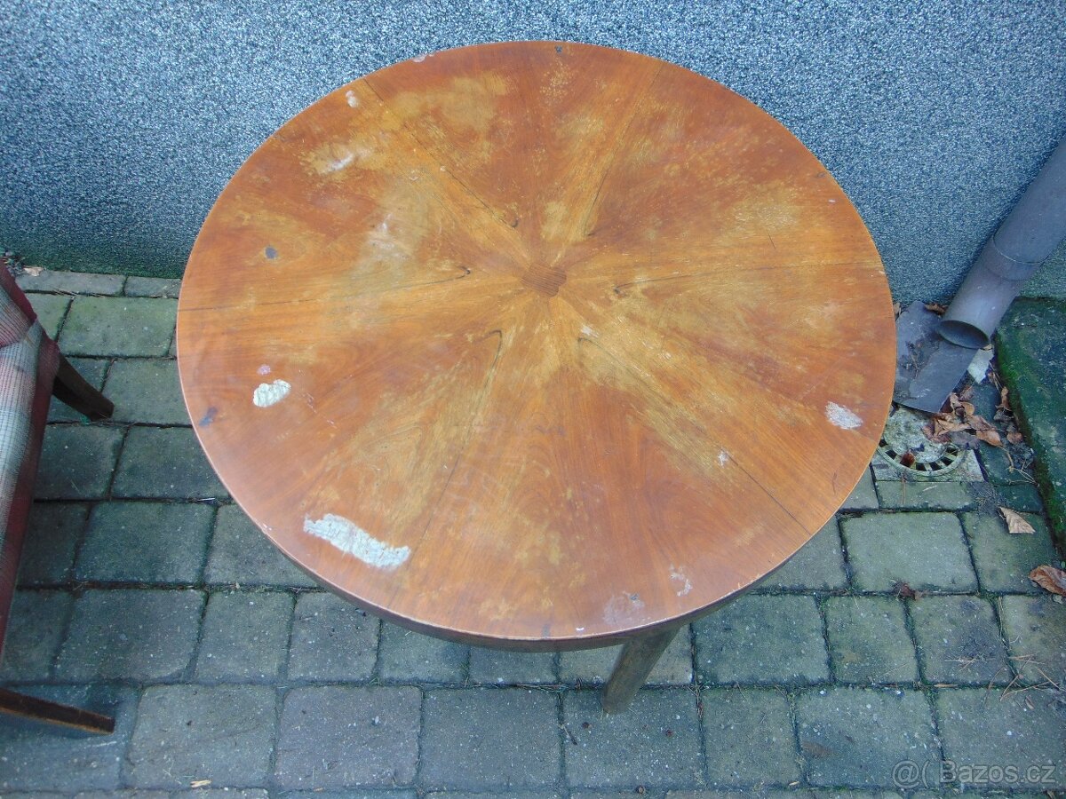 Retro křesla + stůl - 4