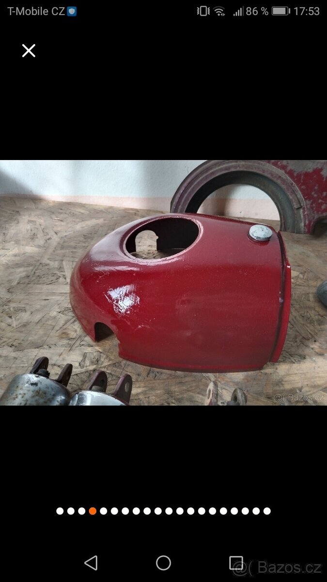 Jawa kývačka půlbuben 250 typ 353, 350 typ 354 - 4