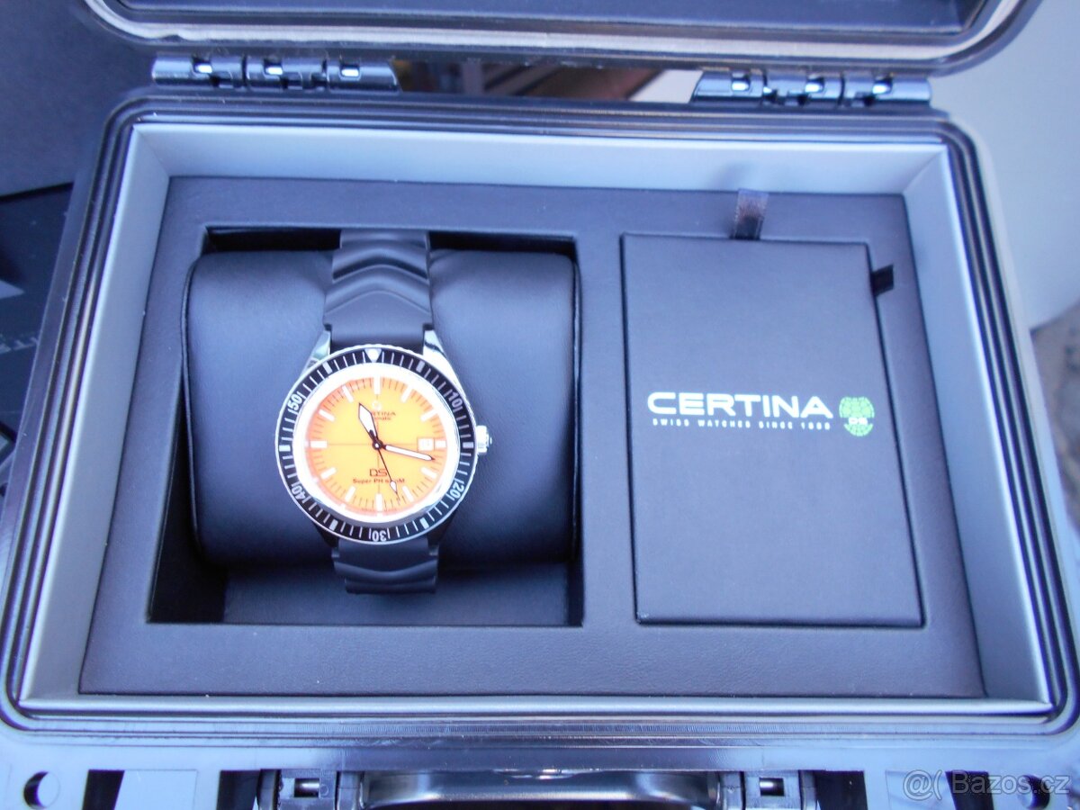 Certina DS SUPER PH 500 m švýcarské potápěčské - 4
