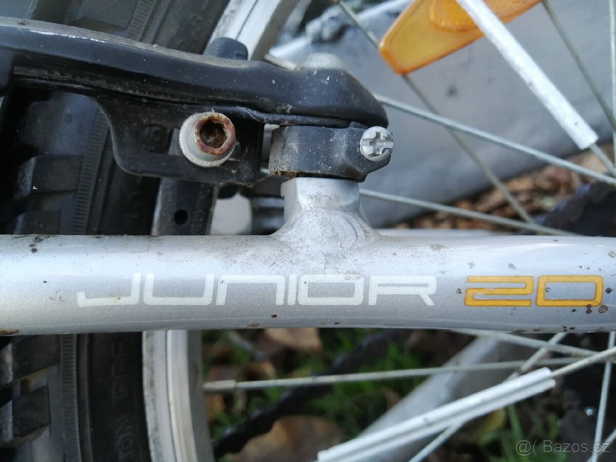 Aluminiové dětské kolo Dinotti 20" s přehazovačkou - 4