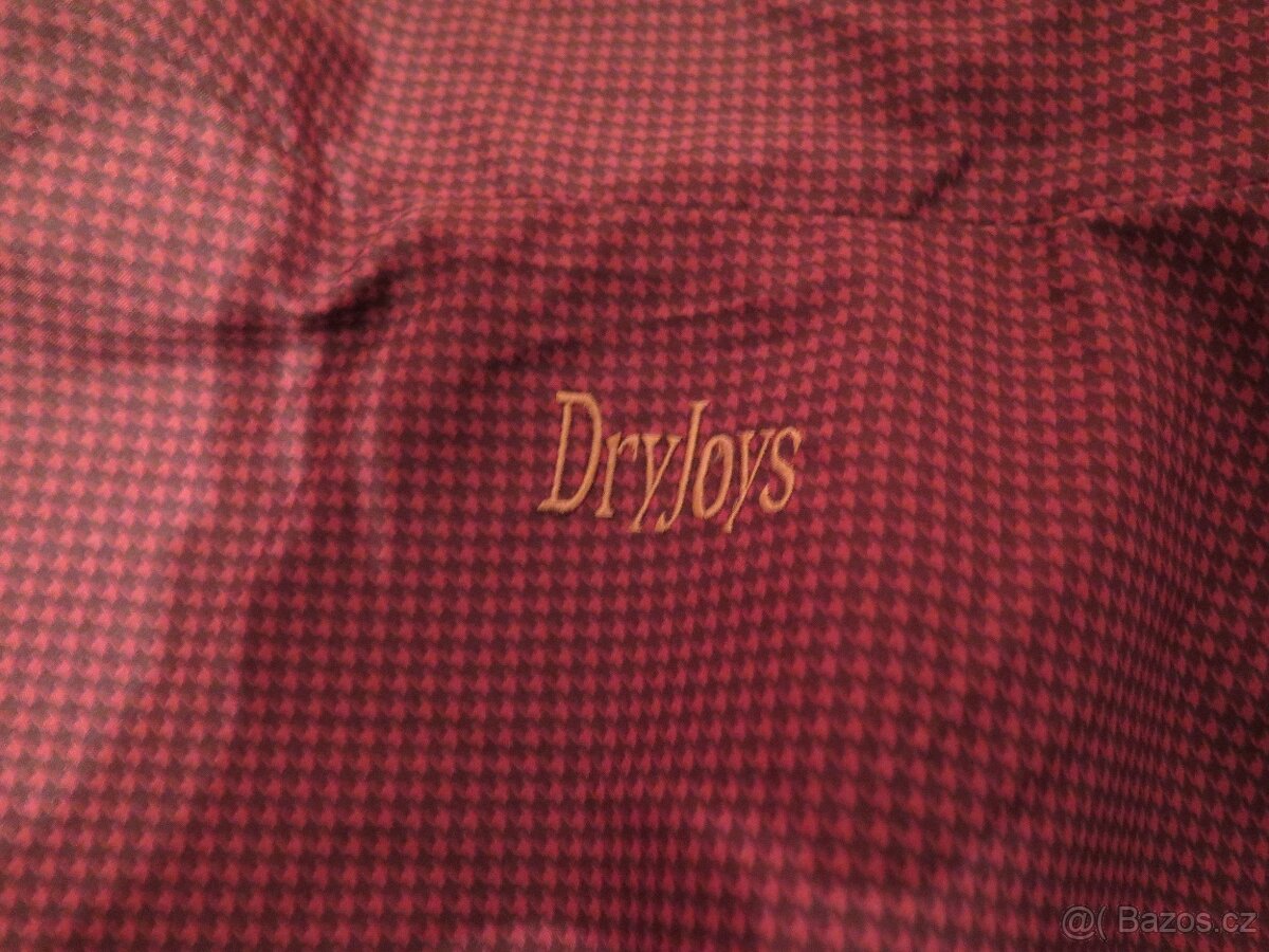 bunda "šusťáková" zn. DryJoys by FootJoy vel. XL-vínovočer - 4