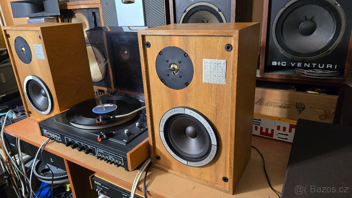 Reprosoustavy TESLA ARS 9205.10 a 2ks gramofon NZC 431 - 4