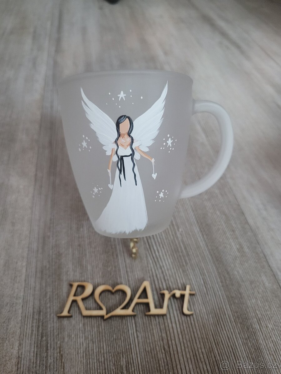 Různé andělské hrnky ,obrázky... - 4