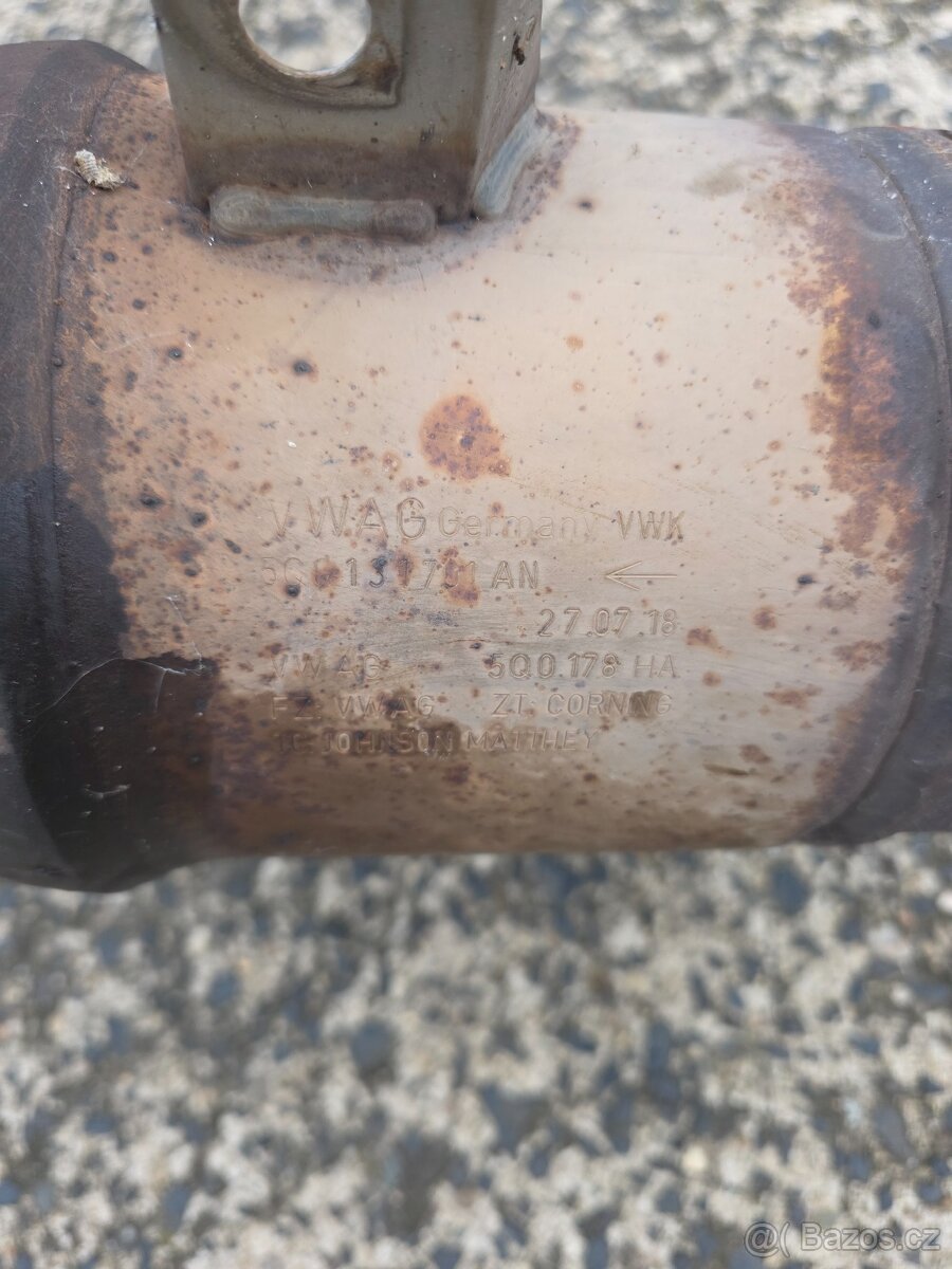 Výfuk OPF 2.0 tsi EA888 180 Kw 3Q0254501PX - 4