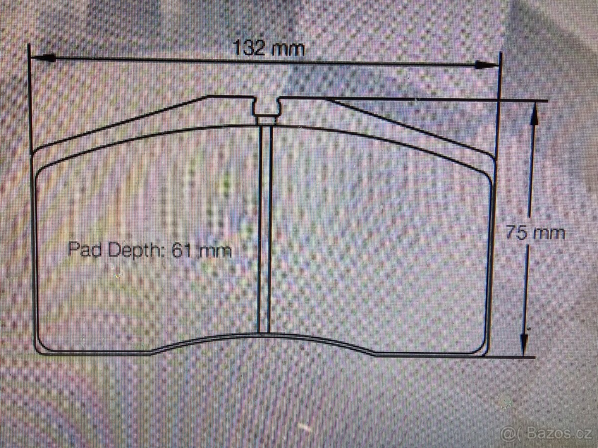 PAGID brzdové destičky Porsche 996 - přední - 4