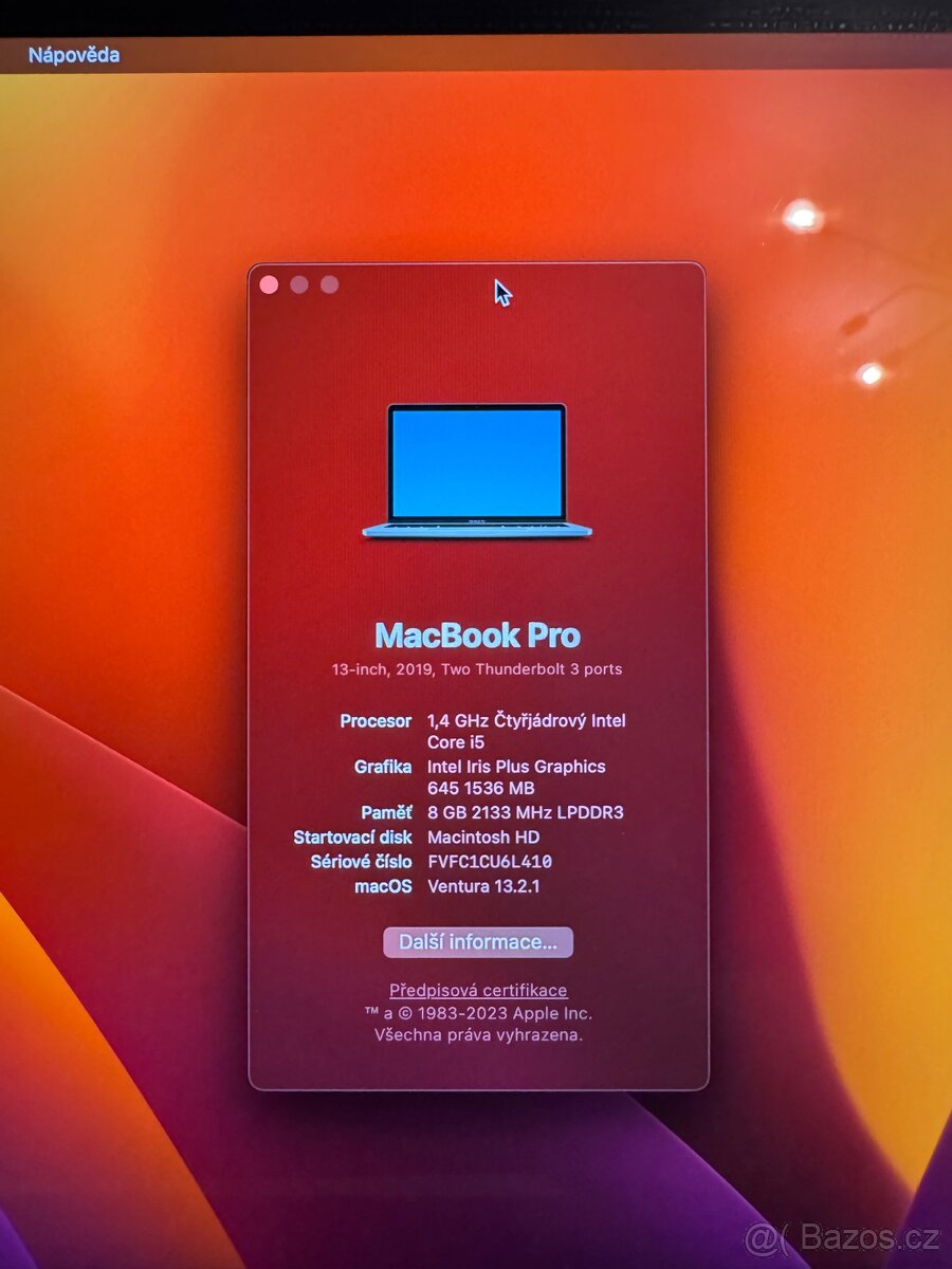 MacBook Pro 13” 2019 - 4