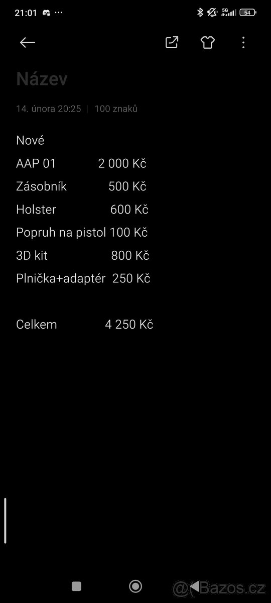 AAP 01 3D KIT 2 000 Kč - 4