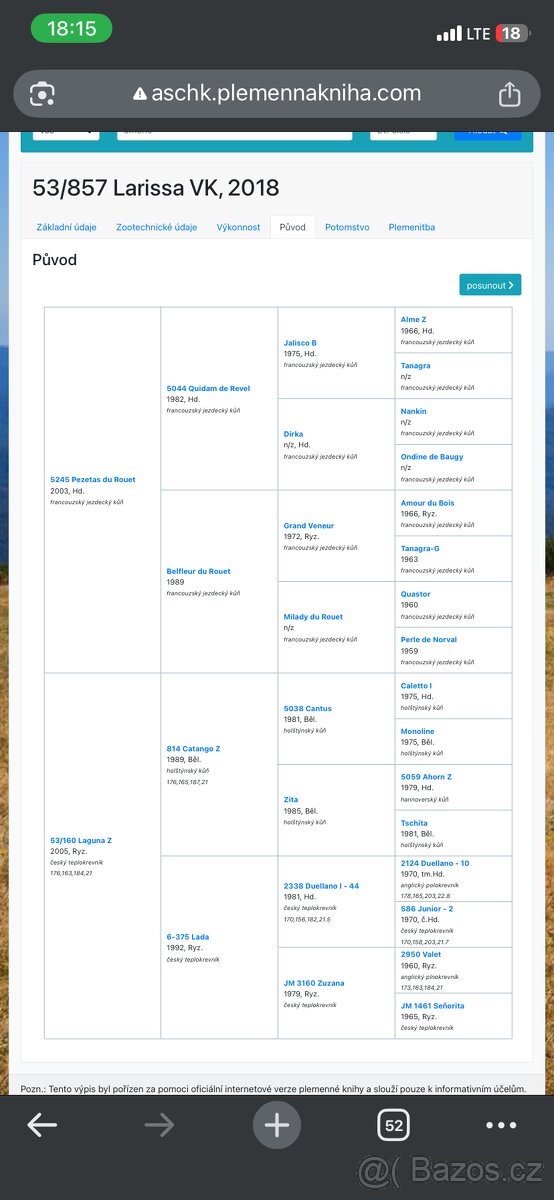 Klisna po Pezetas du Rouet - 4